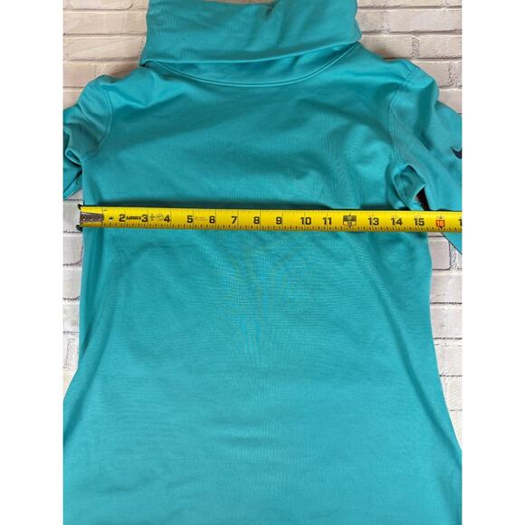 Nike Women's Medium Pro Dri-Fit Infinity Training Shirt Blue - Picture 7 of 7